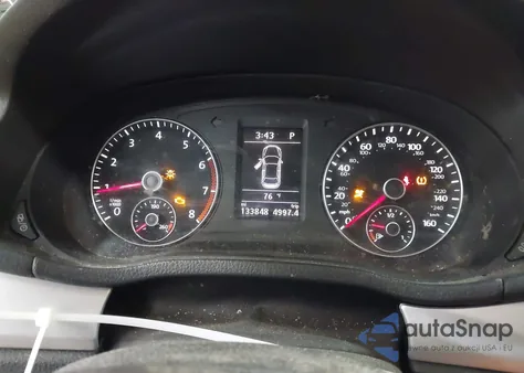 2013 Volkswagen Passat 2.5L Se из США, поврежденный, VIN 1VWBP7A35DC015214